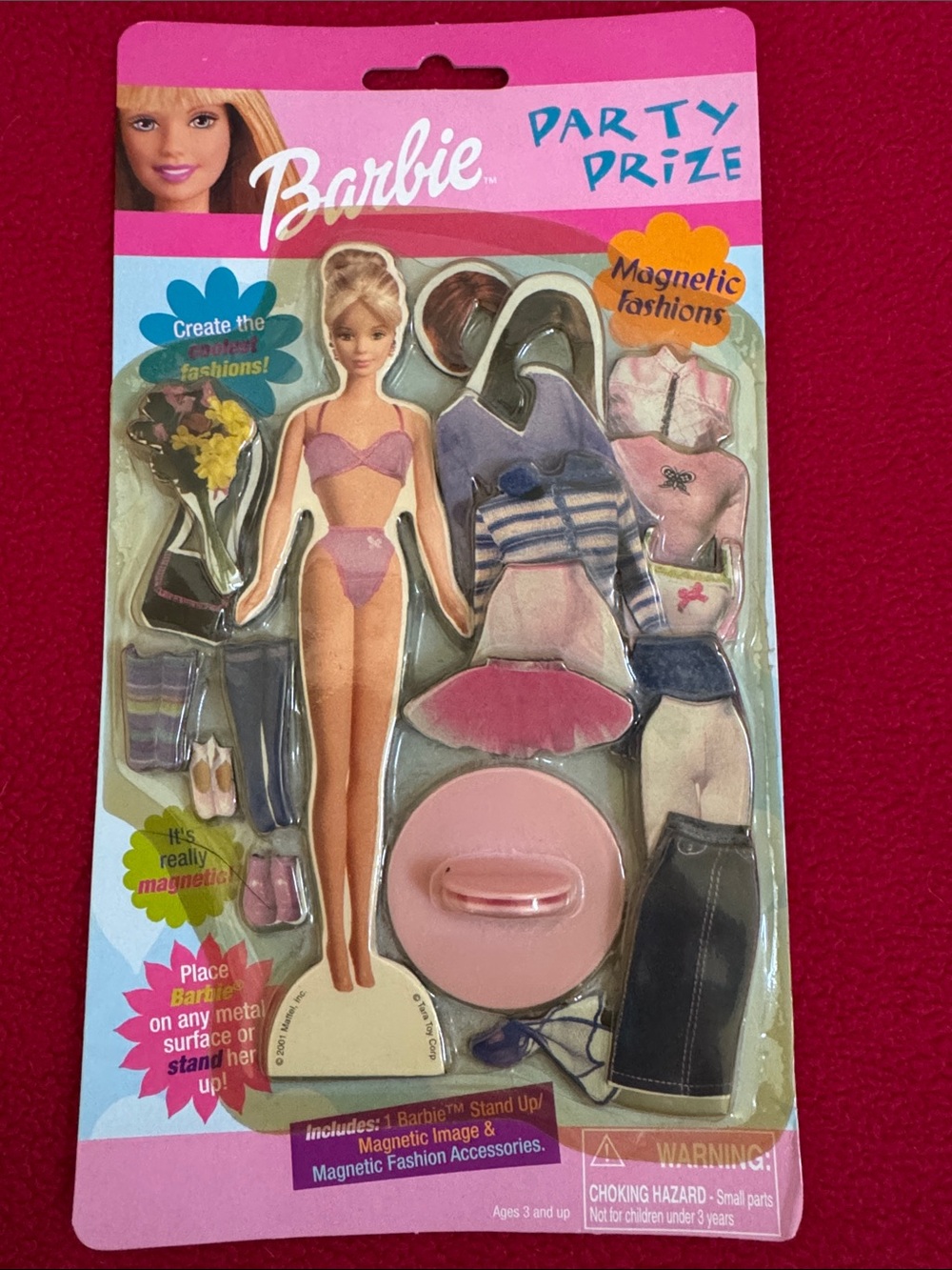 Barbie Magnetic Fashion Set Vintage 2001 Sealed In Package